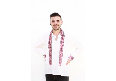 Ie bărbat cu model geometric tradițional